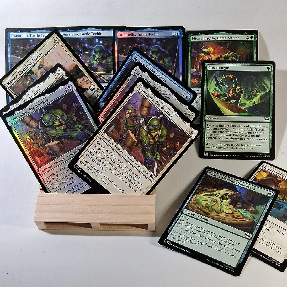 TMNT Magic The Gathering 40 Card Lot Near Mint